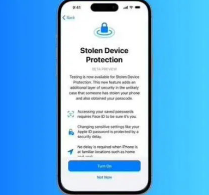 西固苹果授权维修店分享被盗设备保护功能开启方法 