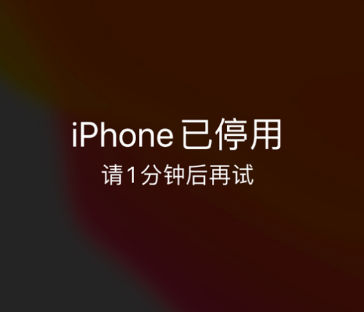 西固苹果手机维修分享:iPhone 显示“不可用”或“已停用”怎么办？还能保留数据吗？ 